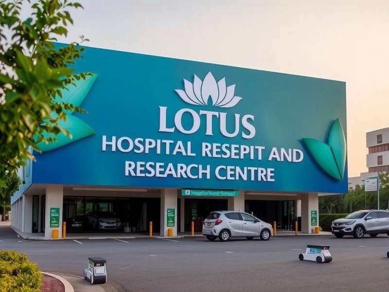 Scientists working in a modern laboratory